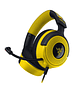 Razer Kraken V4 X Pokémon Edition Audífonos Gamer RGB con Micrófono, Sonido Envolvente, USB-C / USB-A, Cableados, Negro Amarillo, Gaming Console y PC - Miniatura 1