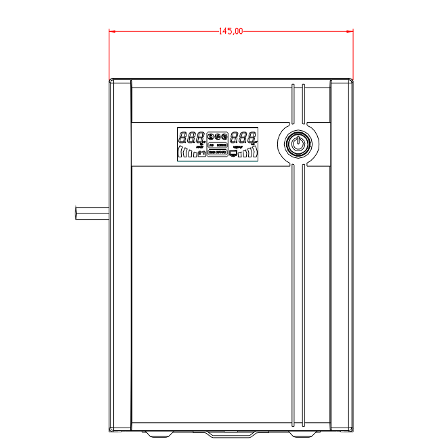 Hikvision DS-UPS3000-X UPS Respaldo de Energía de 3000VA con Regulación Automática de Voltaje  2