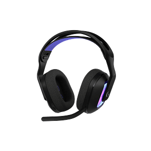 Logitech G522 LIGHTSPEED Audífonos Gamer Inalámbricos, USB-C, Bluetooth, RGB, Micrófono Extraíble, 7.1 Surround, PC, PS5, Negro