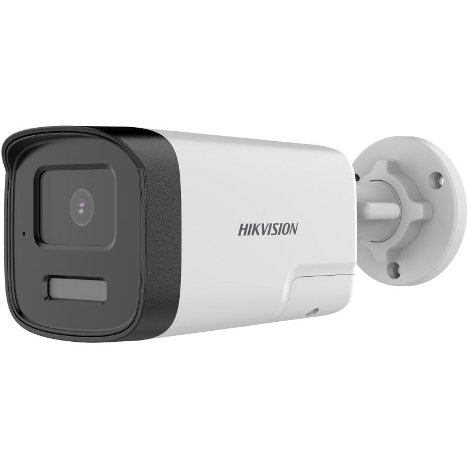 Hikvision DS-2CE17D0T-LTS(2.8mm) Cámara Bala 2MP Full HD 1080p, Audio Bidireccional, Luz Híbrida Inteligente IR y Luz Blanca 40m, Lente 2.8mm / 3.6mm, IP67, Cámara Exterior TVI 4