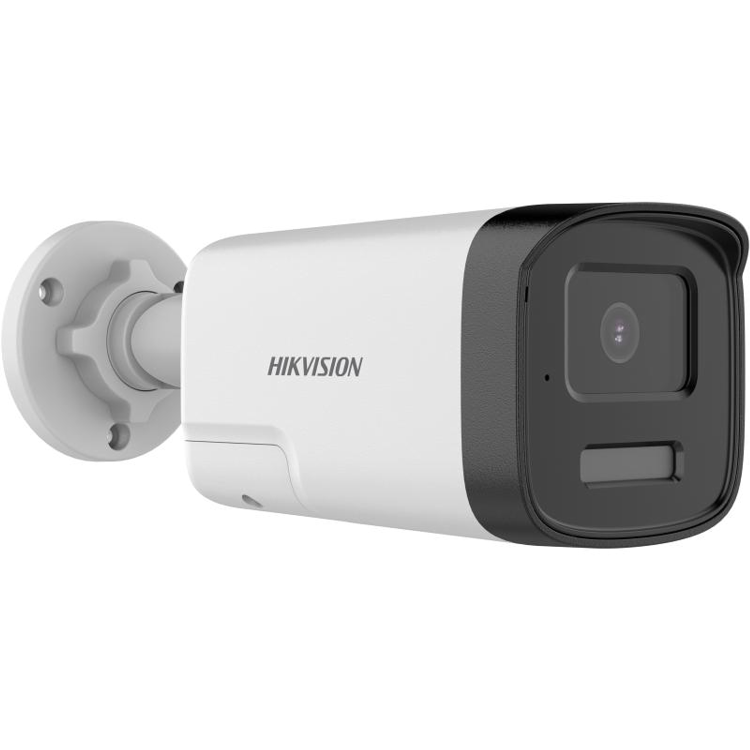 Hikvision DS-2CE17D0T-LTS(2.8mm) Cámara Bala 2MP Full HD 1080p, Audio Bidireccional, Luz Híbrida Inteligente IR y Luz Blanca 40m, Lente 2.8mm / 3.6mm, IP67, Cámara Exterior TVI 3