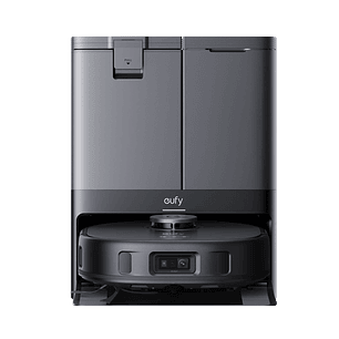 Eufy X10 Pro Omni Robot Vacuum Black Aspiradora Robot 8000Pa, Mopa Autolavable, Estación Todo en Uno, IA Anti-Obstáculos, Navegación Láser, MopMaster 2.0