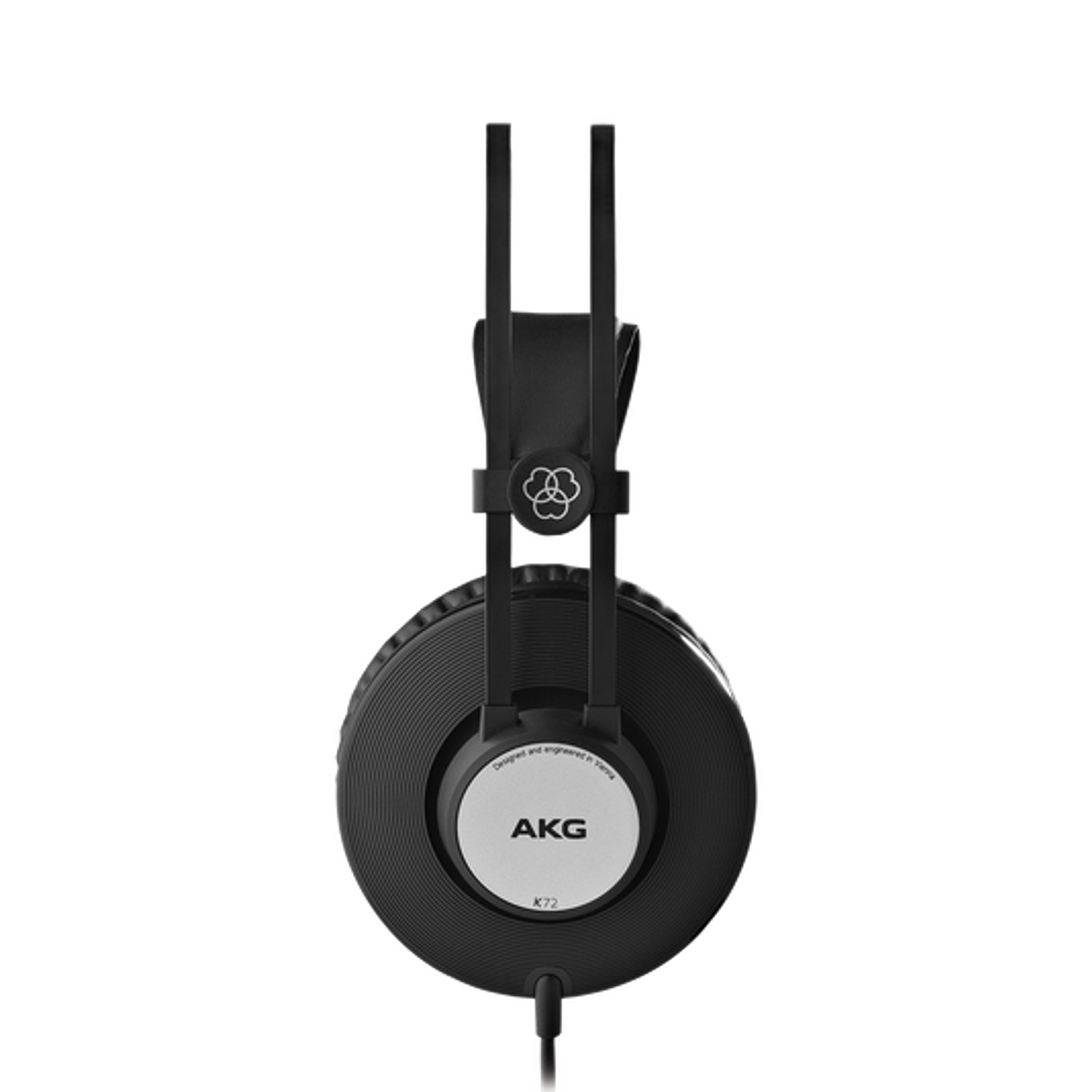 AKG K72 Audífonos Profesionales de Estudio, Headphones Over-Ear Cerrados, Driver 40 mm, Sonido Hi-Fi, 32 Ohm, Cable 3 m, Negro Mate 2
