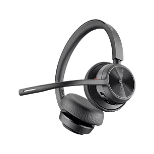 Poly Voyager 4320-M Audífono Bluetooth Inalámbrico, USB-C, Certificado Microsoft Teams y Zoom, BT700, Negro