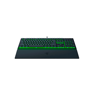 Razer Ornata V3 X Teclado Gamer Cableado, Perfil Bajo, Switch de Membrana Silencioso, RGB Razer Chroma, Diseño Ergonómico, Resistente a Salpicaduras