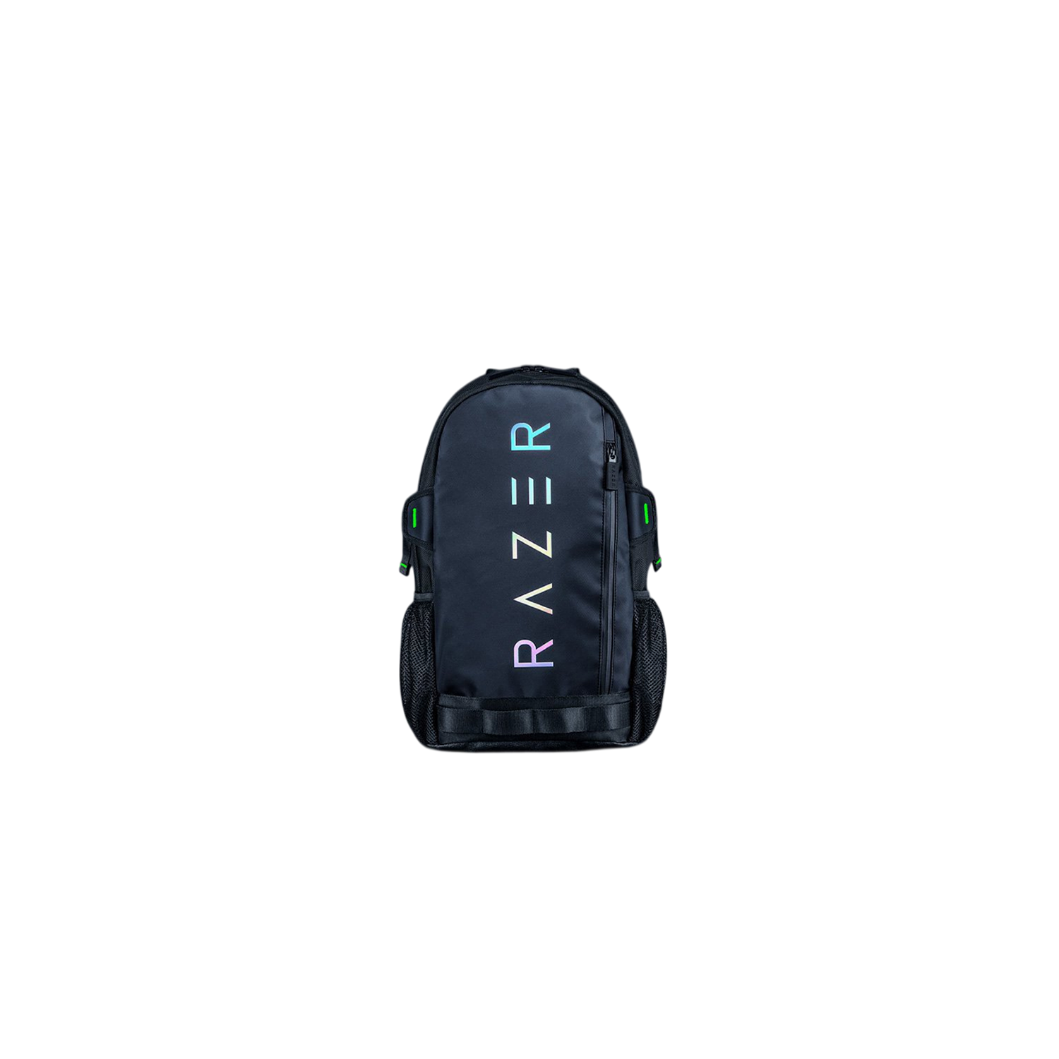Razer Rogue 14” V3 Chromatic Edition Mochila Gamer para Notebook 14”, Backpack Resistente al Agua, Compartimento Acolchado TPU, Correa MOLLE, Marca Holográfica, Color Negro 1