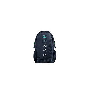 Razer Rogue 14” V3 Chromatic Edition Mochila Gamer para Notebook 14”, Backpack Resistente al Agua, Compartimento Acolchado TPU, Correa MOLLE, Marca Holográfica