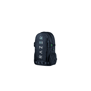 Razer Rogue 14” V3 Chromatic Edition Mochila Gamer para Notebook 14”, Backpack Resistente al Agua, Compartimento Acolchado TPU, Correa MOLLE, Marca Holográfica
