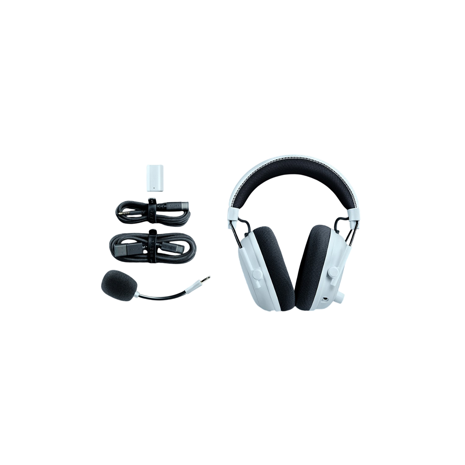 Razer BlackShark V3 Pro Audifonos Esports Inalámbrico, HyperSpeed Wireless Gen-2, ANC Activo, Audio Espacial THX, Micrófono HyperClear 12mm, Blanco 4