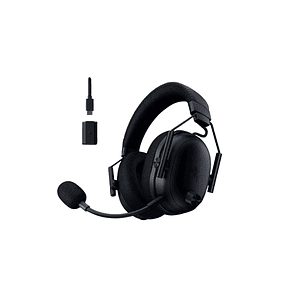 Razer BlackShark V3 Pro Audifonos Esports Inalámbrico, HyperSpeed Wireless Gen-2, ANC Activo, Audio Espacial THX, Micrófono HyperClear 12mm, Negro