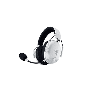 Razer BlackShark V3 Audifonos Gamer Esports Inalámbricos, HyperSpeed Wireless Gen-2, Audio Espacial THX, Micrófono Desmontable, 70h Batería, Blanco