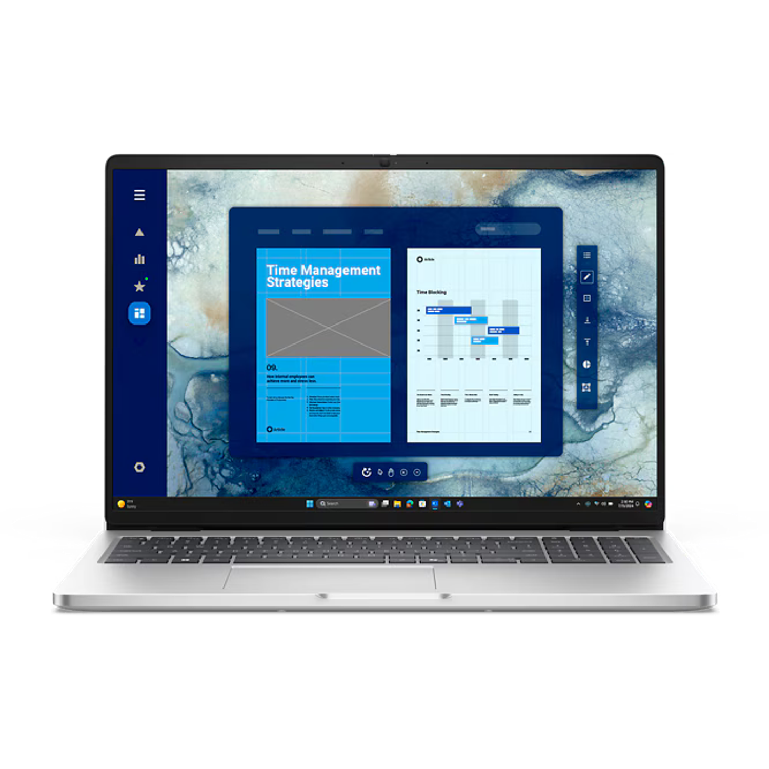 Dell Notebook Pro 16 FHD Intel Core Ultra 7 255U, 16GB DDR5, 512GB SSD, Windows 11 Pro, 3 Años Garantía 1