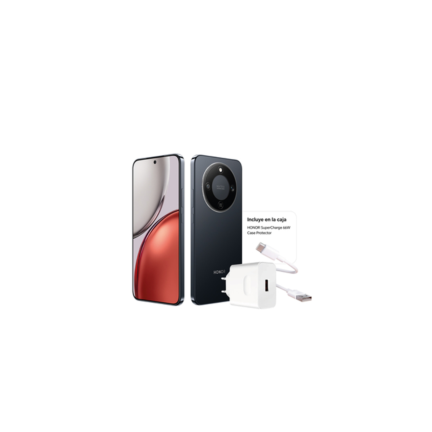 Honor Magic8 Lite 5G Smartphone 8GB RAM, 256GB, Cámara 108MP, Batería 7500mAh, Resistente Agua Polvo Caídas, Negro 4