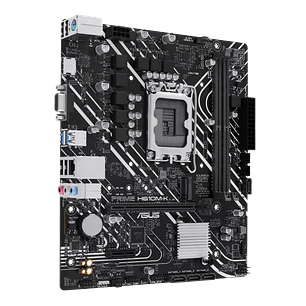 ASUS PRIME H610M-K Placa Madre Micro ATX, DDR5, LGA1700, Intel Core i7/i5/i3, Celeron, Pentium, M.2, PCIe 4.0, USB 3.2, CO, AS