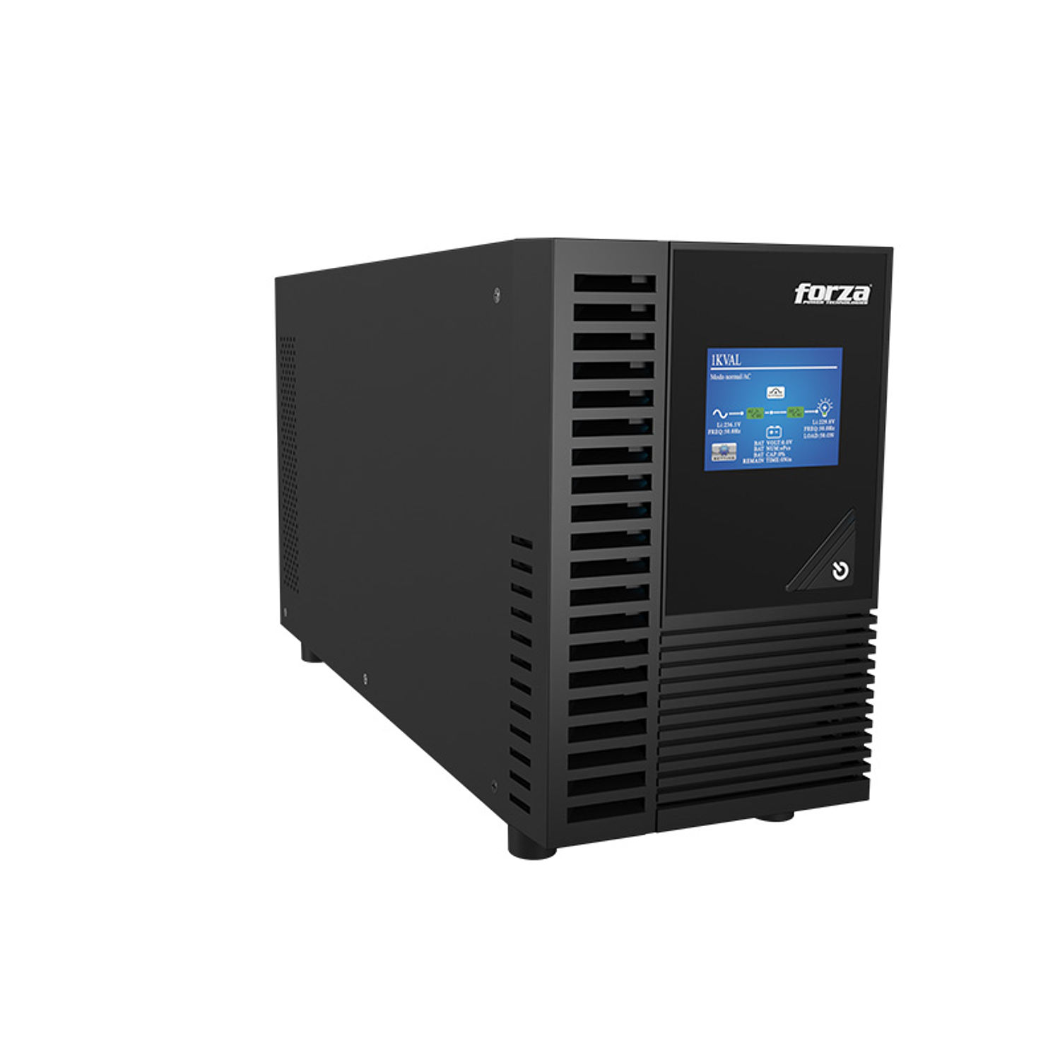 Forza UPS FDC-2002T-C Online, 2kVA/1.8W, Doble conversión, 220V, 5 Salidas Italiano, CEI 23-50 3