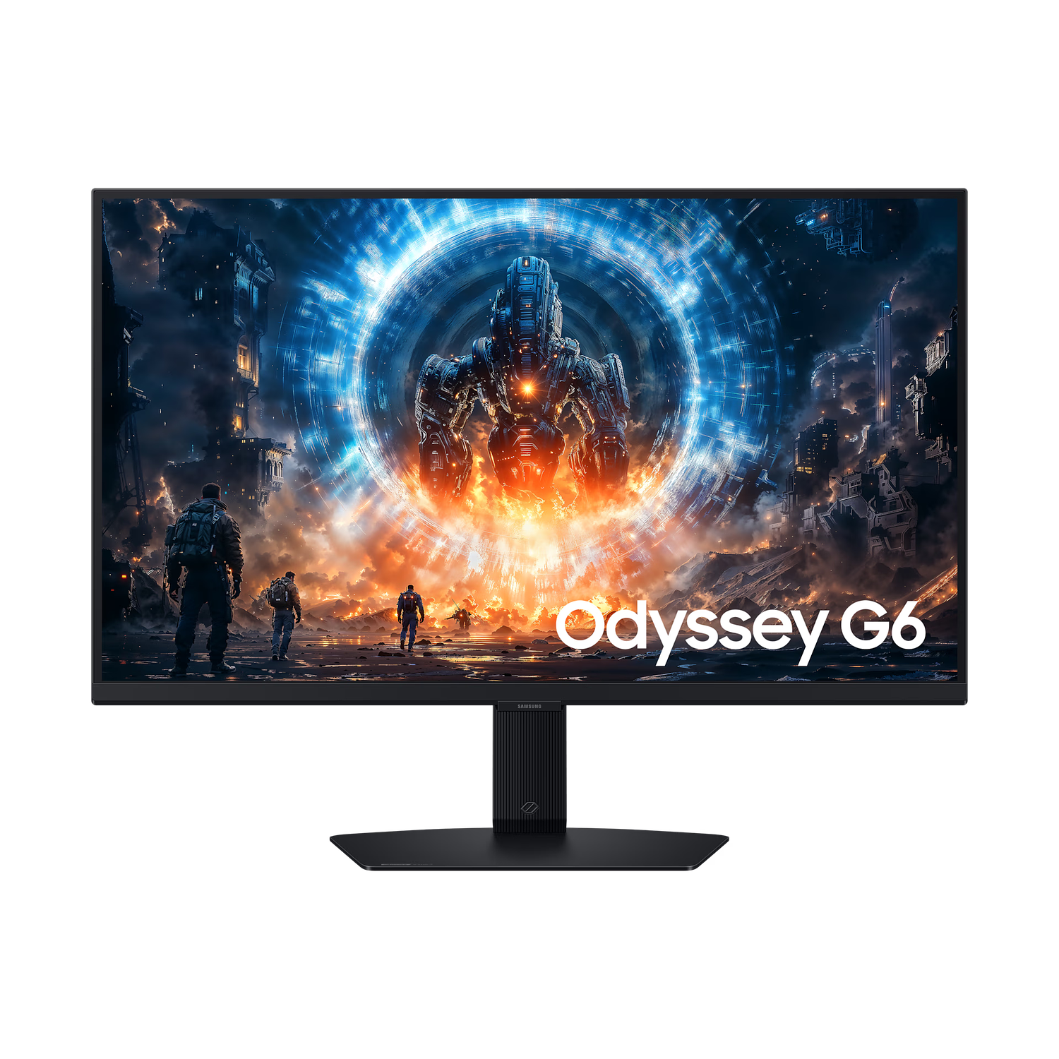 Samsung Odyssey G6 Monitor Gamer 27”, QHD 2560x1440, Fast IPS, 350Hz, 1ms, HDR400, FreeSync Premium, G-Sync Compatible, HDMI 2.1, DisplayPort, HAS Pivot 1