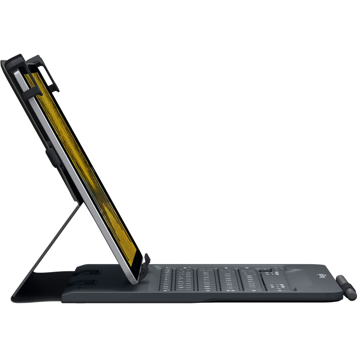 Logitech Universal Folio Teclado Bluetooth para Tablets 9 a 10 pulgadas, Funda con Teclado Inalámbrico QWERTY, Compatible iPad, Android y Windows 4