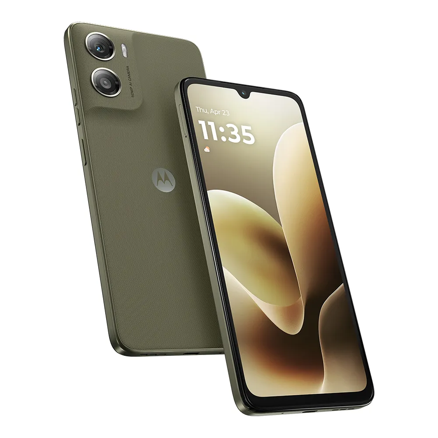 Motorola Moto G06 Smartphone 256GB, 4GB RAM + RAM Boost, Pantalla 6.88” HD+ 120Hz, Cámara 50MP IA, Batería 5200 mAh, Android 15, Dolby Atmos, IP64, Dual SIM, Cafe 1