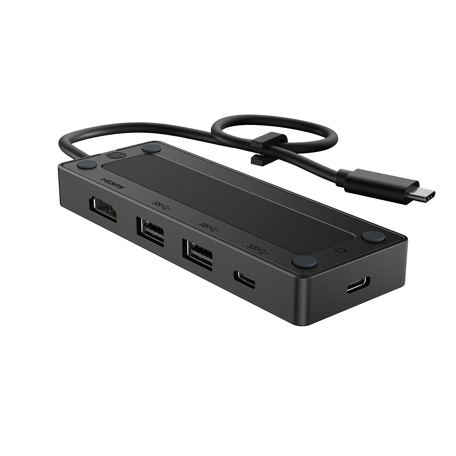 HP USB-C Travel Hub G3 Concentrador USB-C, 5 Puertos, HDMI 4K 60Hz, USB-C, USB-A, Power Delivery 65W, Hub Portátil para Notebook, Windows, macOS, Android, iPadOS 6