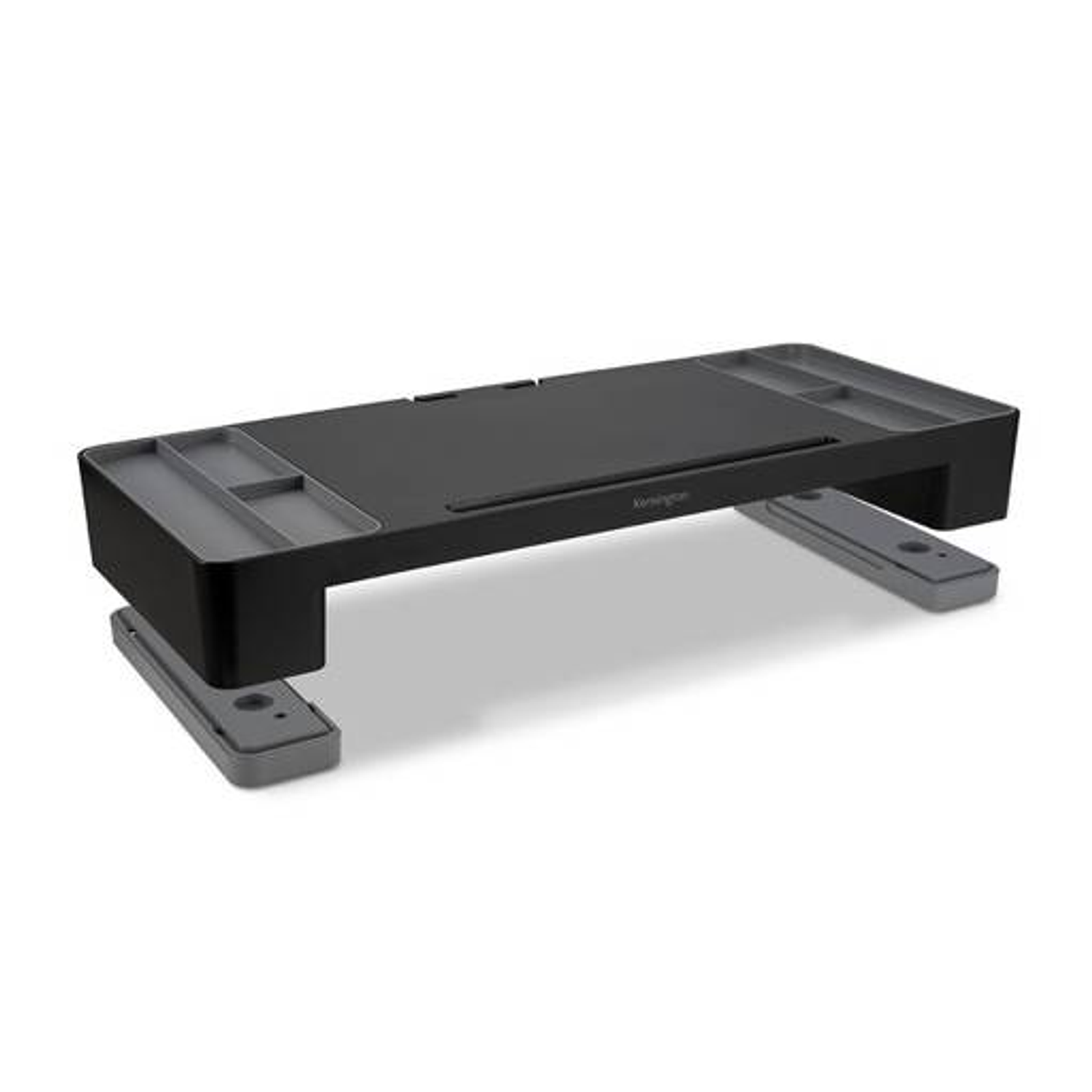Kensington Soporte Monitor, Altura Ajustable, Organizador Escritorio, Ergonomía, Almacenamiento Integrado, Minimalista, Mejora Postura, Gestión de Cables 3