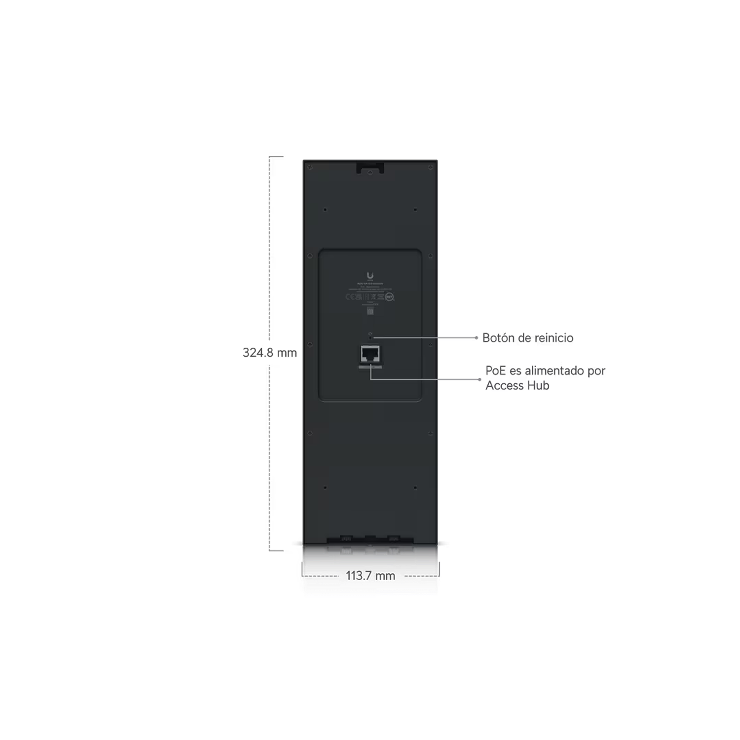 Ubiquiti UniFi UA-G3-Intercom Estación de Intercomunicación IP para Control de Acceso Inteligente 2