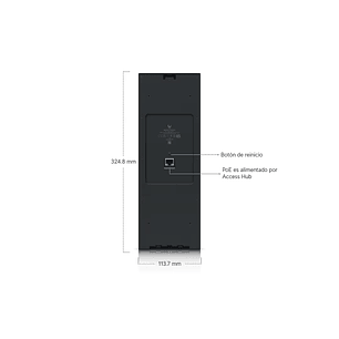Ubiquiti UniFi UA-G3-Intercom Estación de Intercomunicación IP para Control de Acceso Inteligente