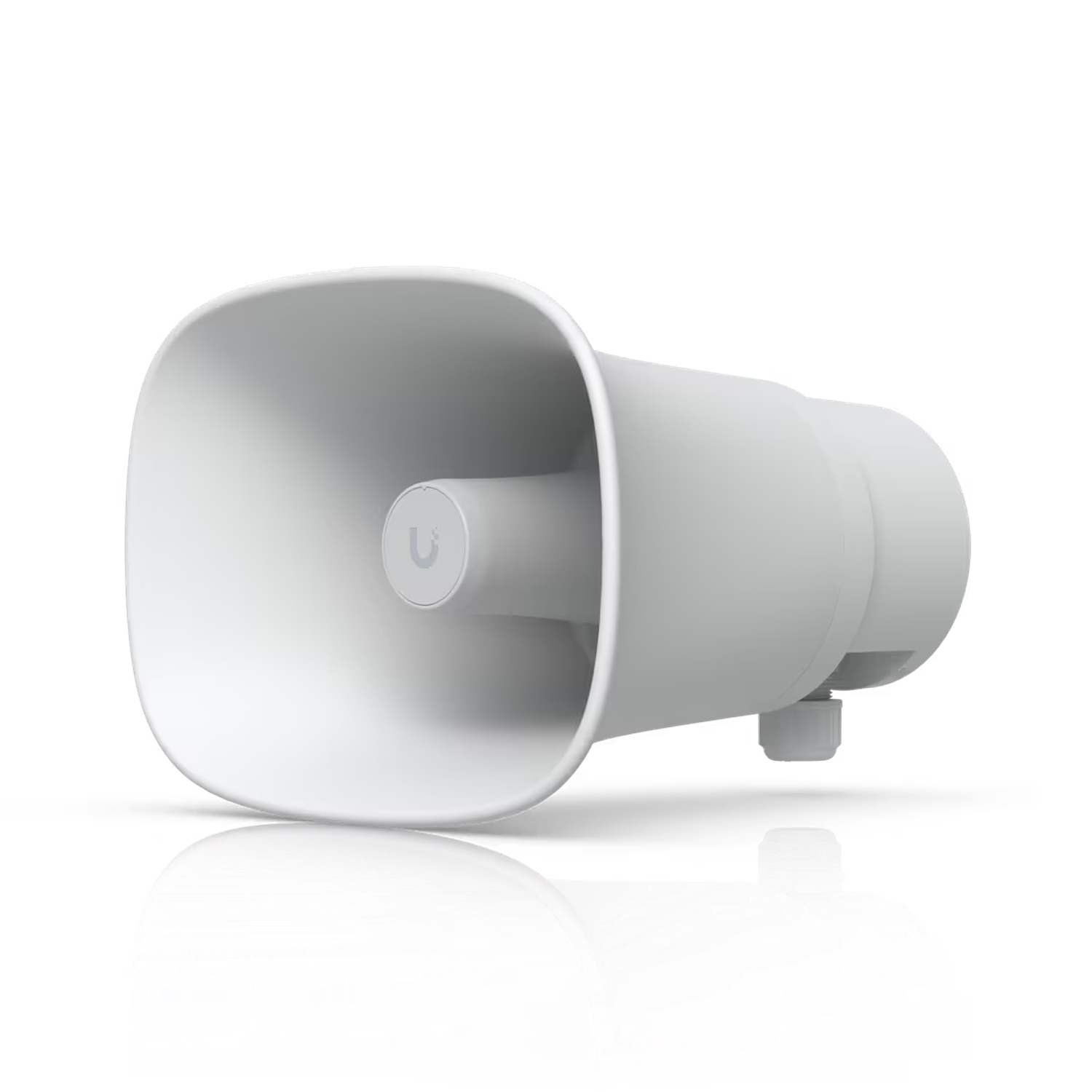Ubiquiti UP-AI-Horn-Speaker-W Altavoz de Bocina con IA, PoE de 120 dB, Blanco 3