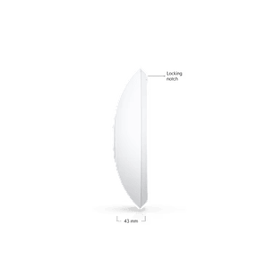 Ubiquiti UniFi U7-LR Punto de Acceso Inalámbrico Wi-Fi 7 de Largo Alcance y Alta Densidad 2.5 GbE