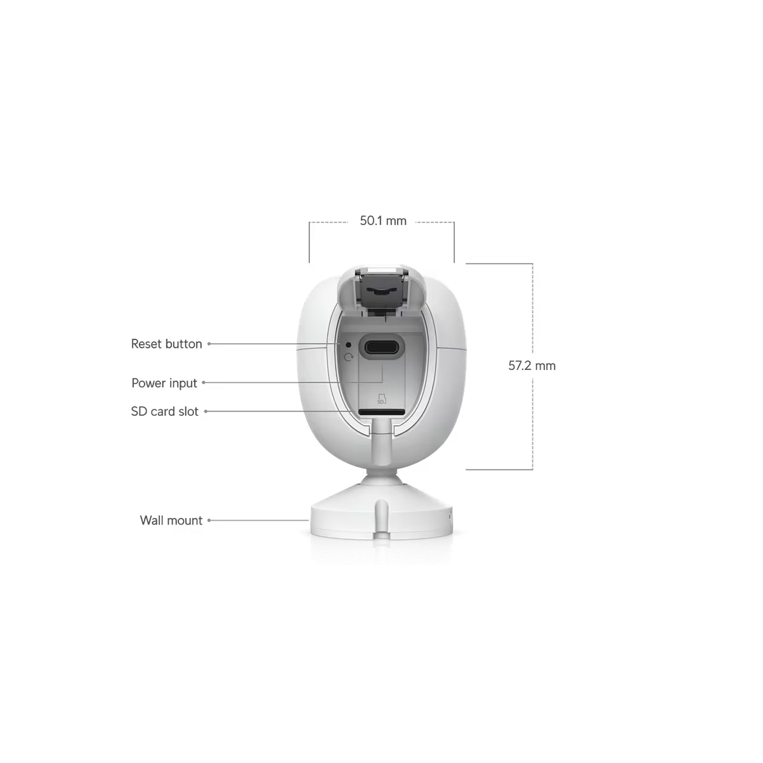 Ubiquiti UniFi UVC-G6-INS Cámara de Seguridad IP Compacta G6 Instant con Wi-Fi Dual-Band de Alta Velocidad 2
