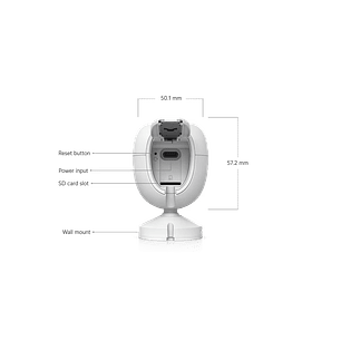 Ubiquiti UniFi UVC-G6-INS Cámara de Seguridad IP Compacta G6 Instant con Wi-Fi Dual-Band de Alta Velocidad