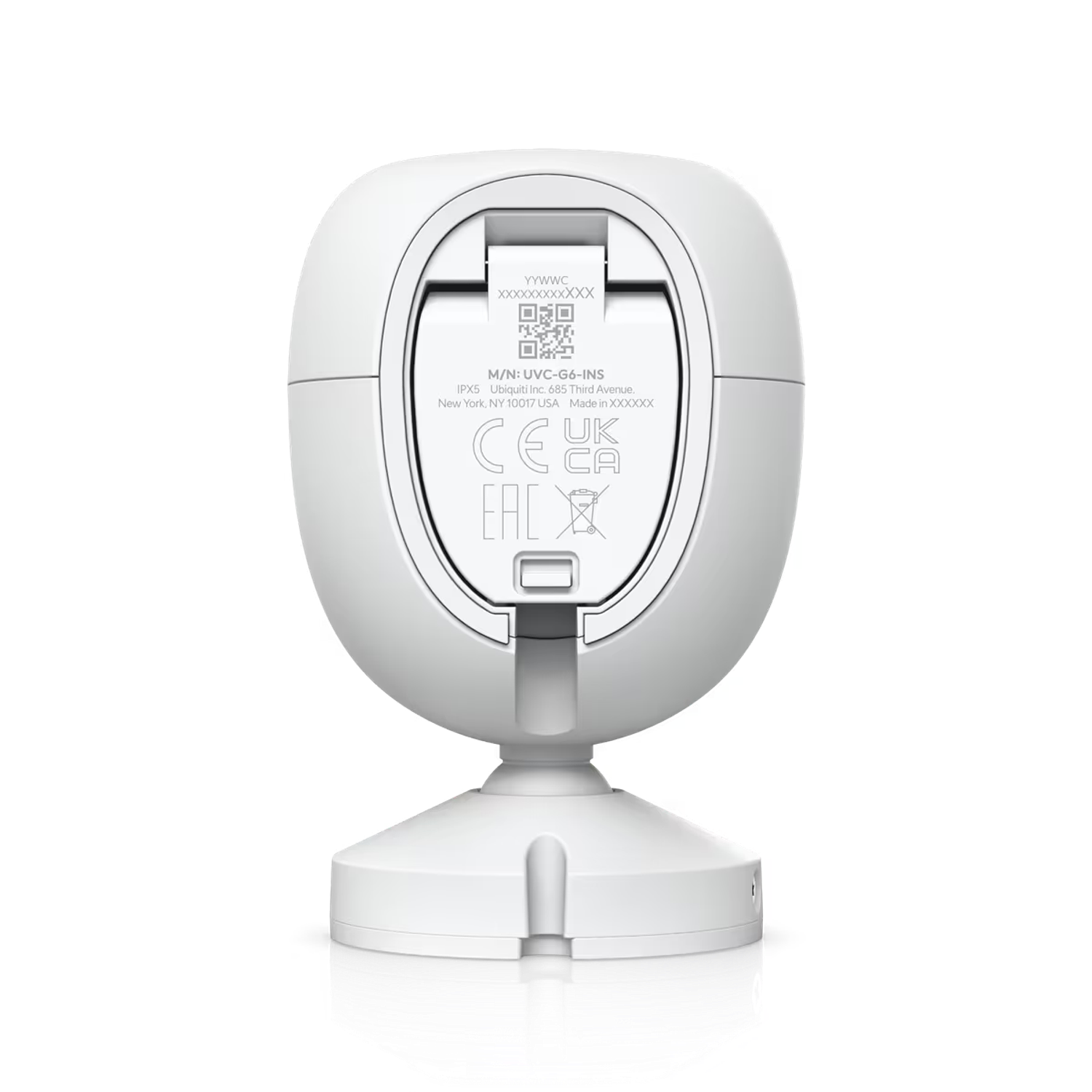 Ubiquiti UniFi UVC-G6-INS Cámara de Seguridad IP Compacta G6 Instant con Wi-Fi Dual-Band de Alta Velocidad 7