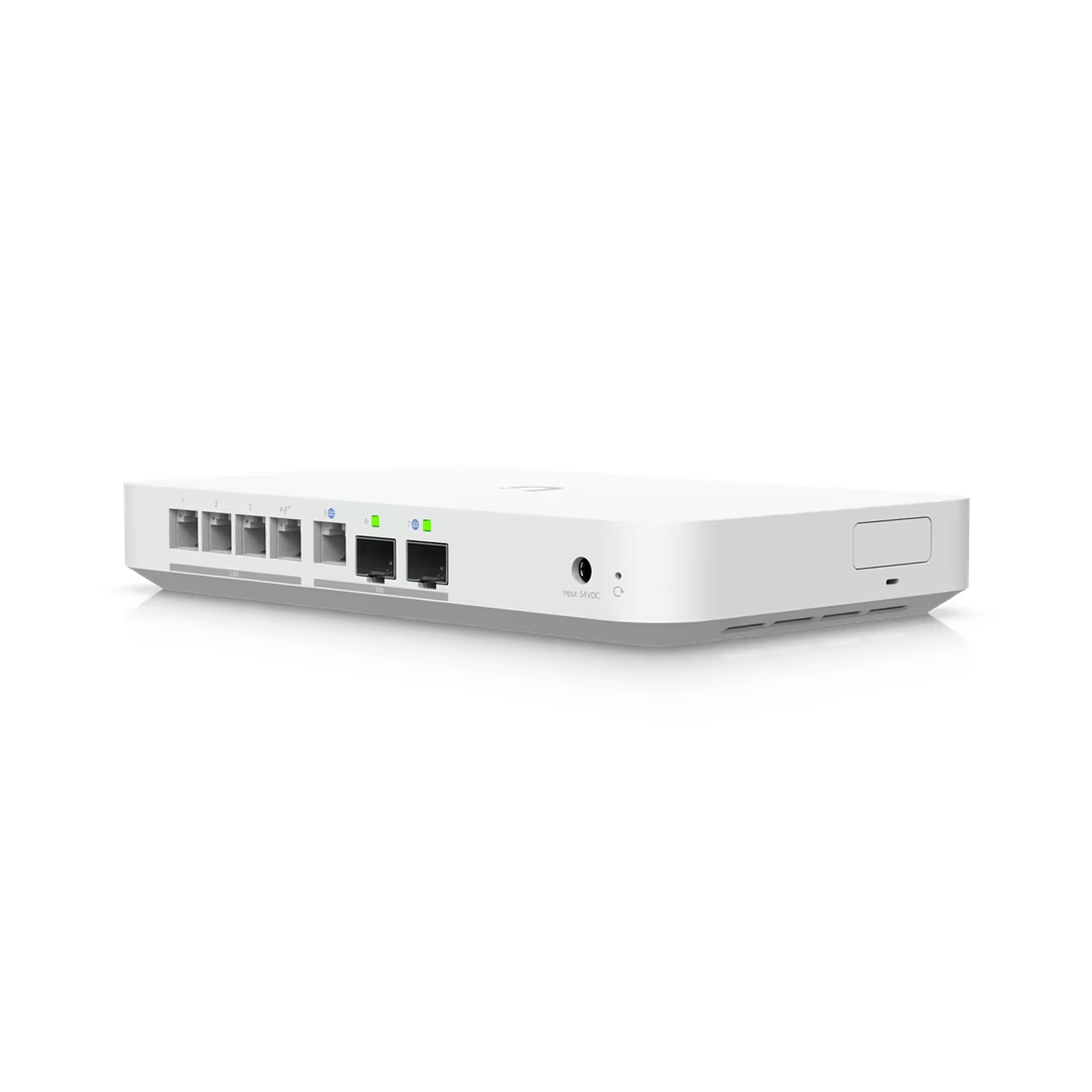 Ubiquiti UniFi Cloud Gateway Fiber UCG-Fiber Consola de Red 10G Compacta con Switch 2.5 GbE, PoE+ y Bahía NVMe para NVR 3