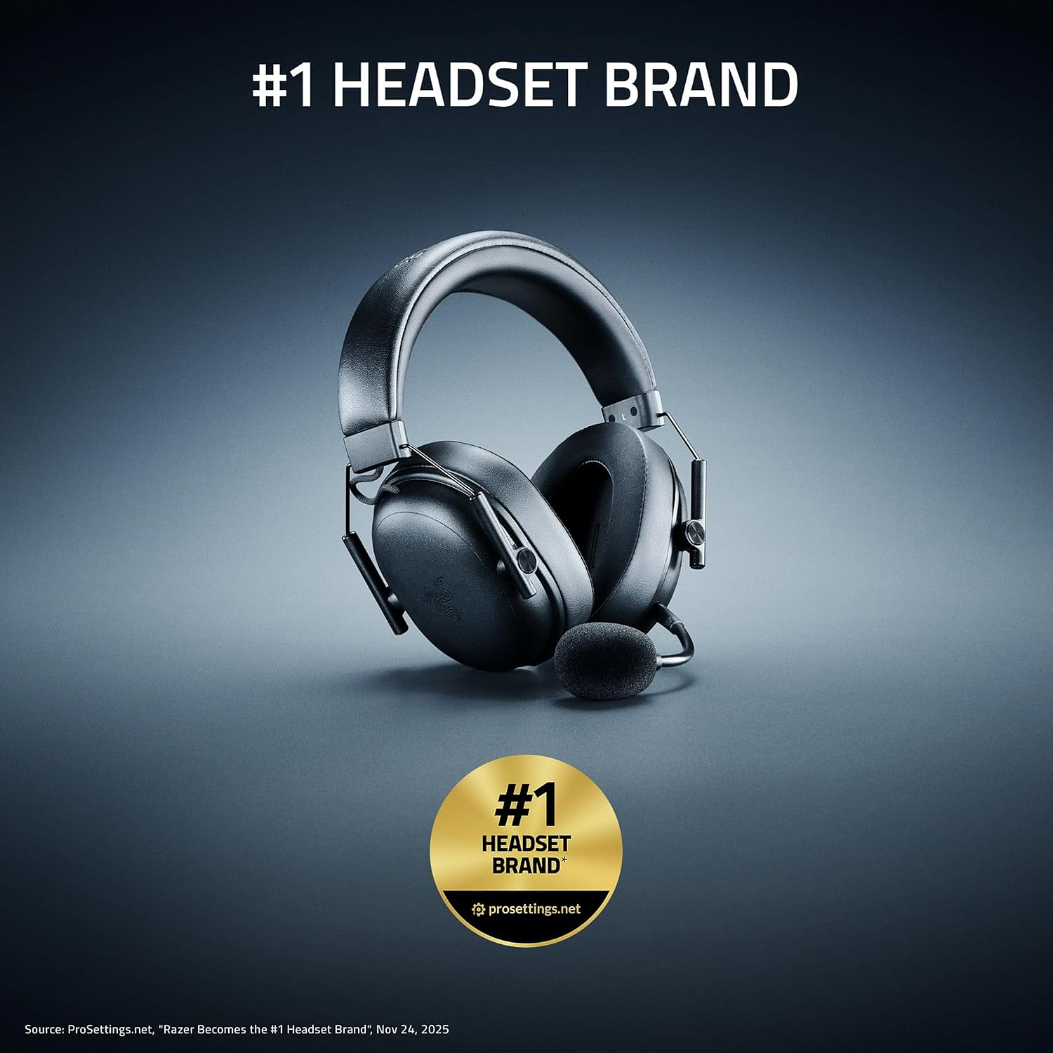 Razer BlackShark V3 X HyperSpeed Audifonos Esports Inalámbrico, HyperSpeed Wireless 2.4GHz, Bluetooth, Sonido Envolvente 7.1, Micrófono Desmontable, Negro 4