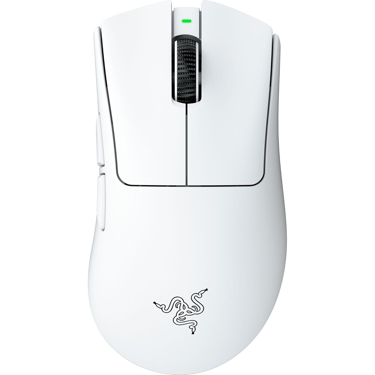 Razer DeathAdder V4 Pro Mouse Gamer Inalámbrico, HyperSpeed Wireless 2.4 GHz, Sensor Óptico Focus Pro 45.000 DPI, Ultraligero 56 g, HyperPolling 8000 Hz, Blanco 1