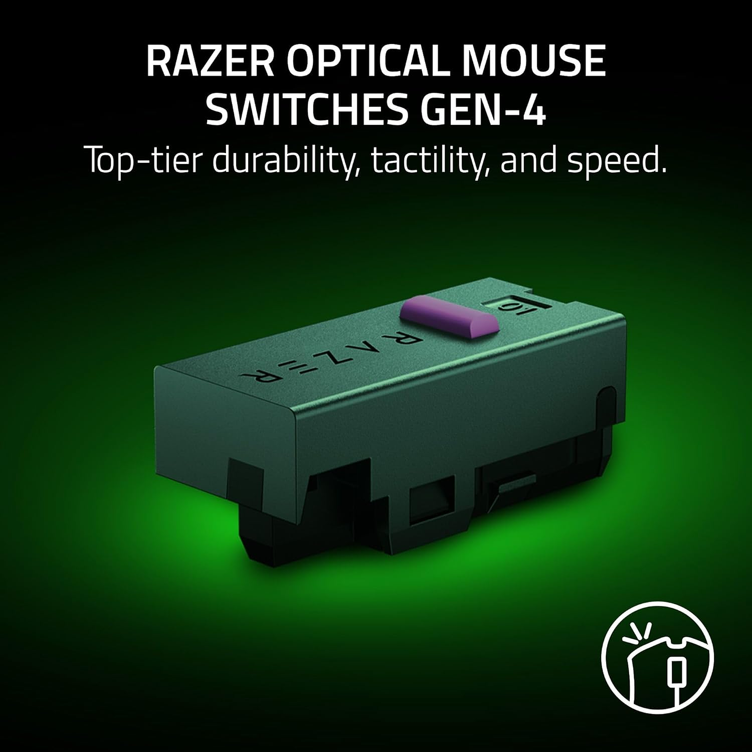 Razer DeathAdder V4 Pro Mouse Gamer Inalámbrico, HyperSpeed Wireless 2.4 GHz, Sensor Óptico Focus Pro 45.000 DPI, Ultraligero 56 g, HyperPolling 8000 Hz, Blanco 7