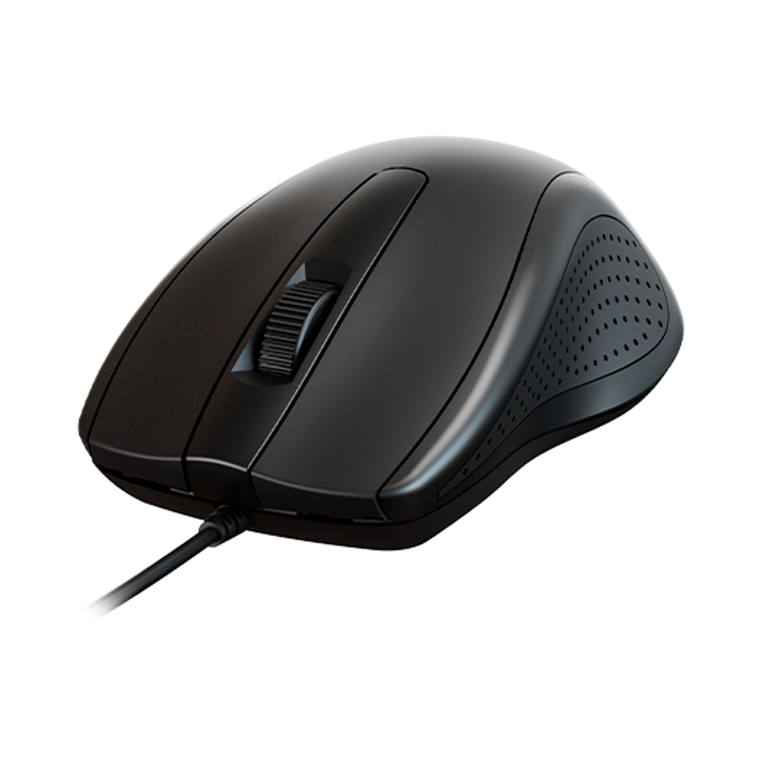 Xtech XTM-206 Mouse Óptico 1200 DPI, Diseño Ambidiestro y Conexión USB Plug & Play, Negro 1