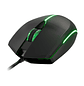 Xtech XTM-218 Mouse Óptico Gamer 4 Botones, Iluminación LED de Ciclo Dinámico y Resolución Ajustable hasta 2400 DPI - Miniatura 1