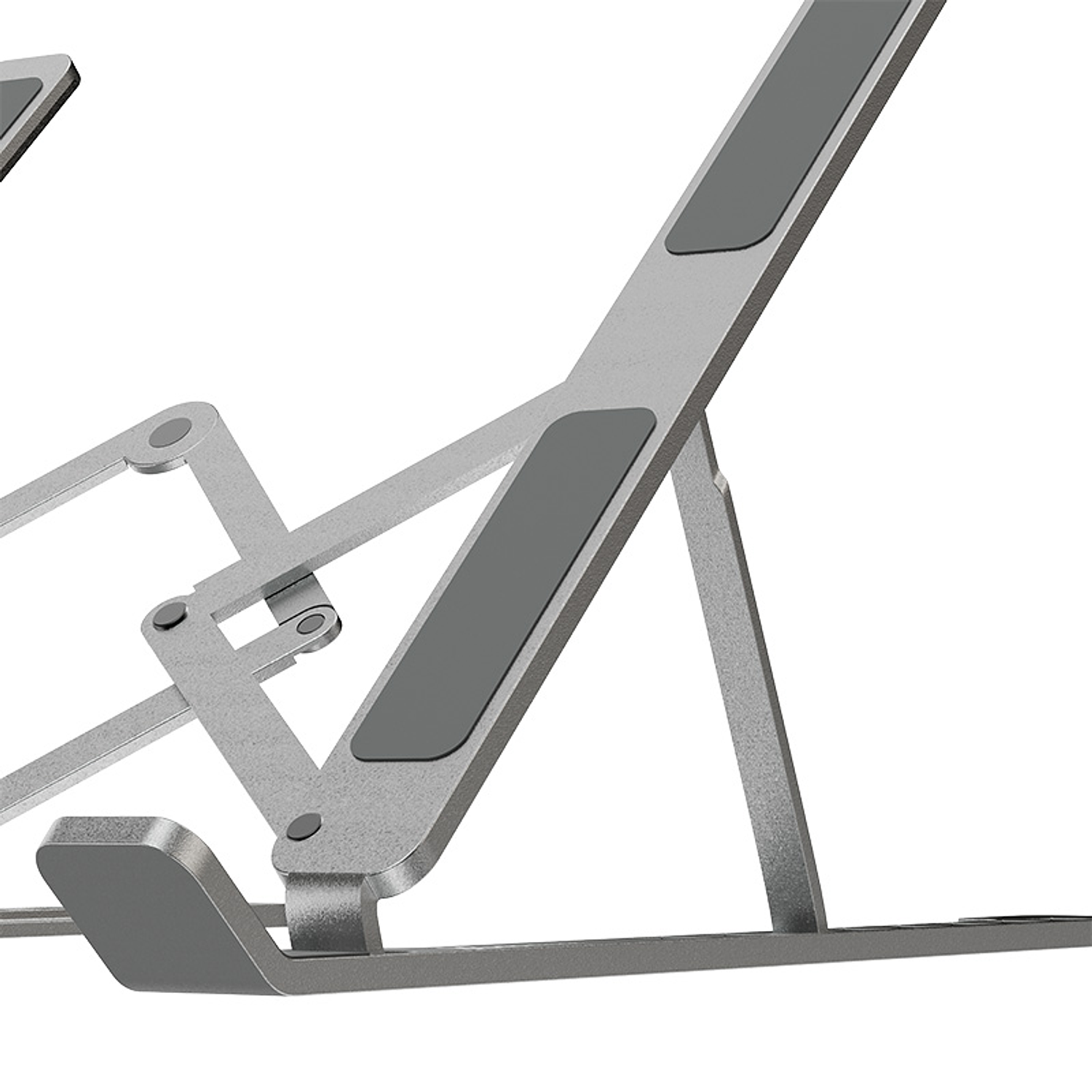 Klip Xtreme KAS-003 Soporte Plegable de Aluminio para Notebook, Ergonómico, 8 Niveles de Altura, hasta 15.6” 5