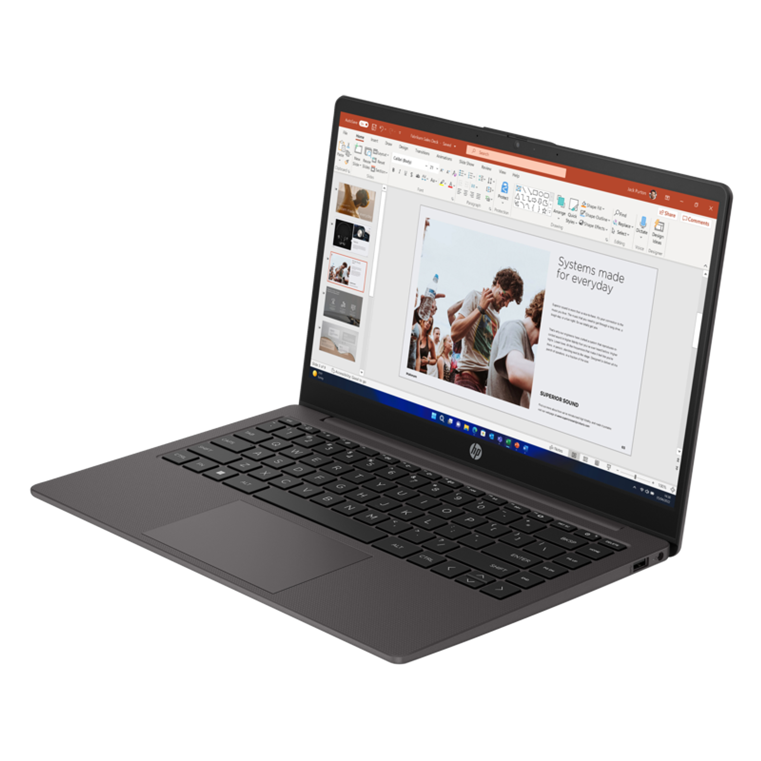 HP 245 G10 Notebook 14” AMD Ryzen 5 7530U 4.5GHz, 16GB DDR5, 512GB SSD, Gráficos Integrados, Windows 11 Pro, Laptop Profesional, 1 Año de Garantía 2