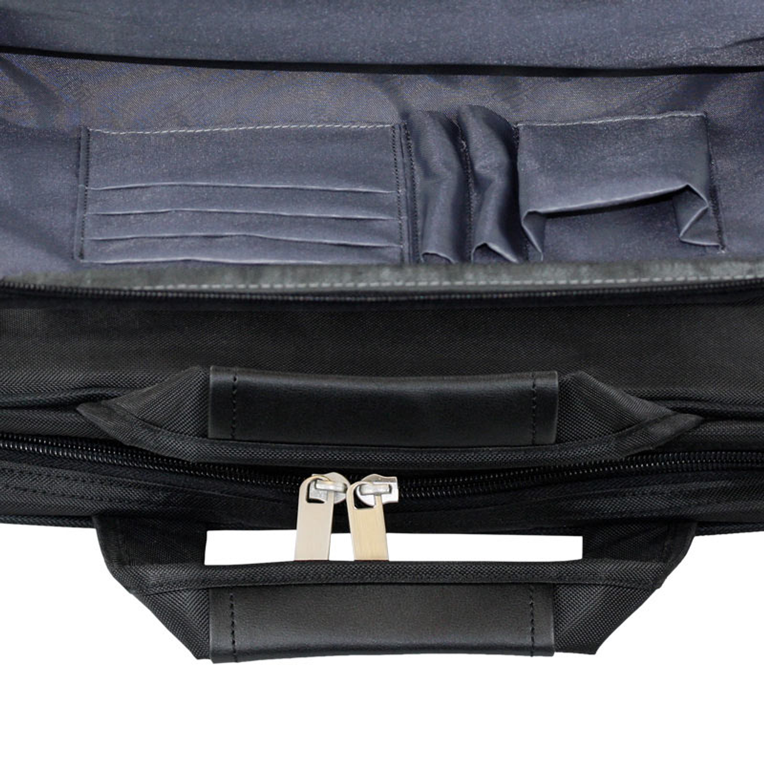 Klip Xtreme KNC-025 Maletín Laptop 15,6”, Compartimento Acolchado, Organizador, Poliester, Negro 4