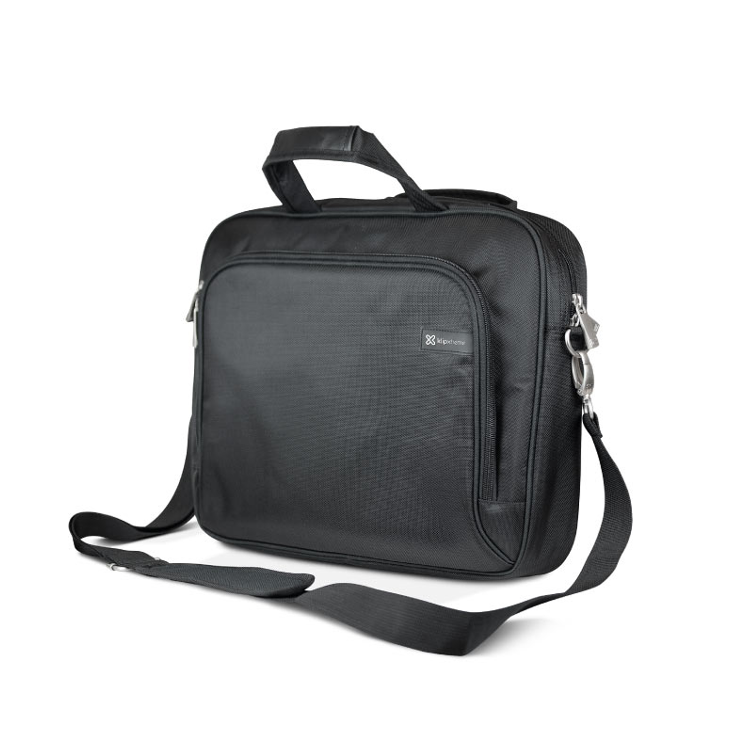 Klip Xtreme KNC-025 Maletín Laptop 15,6”, Compartimento Acolchado, Organizador, Poliester, Negro 1