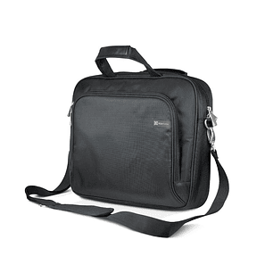 Klip Xtreme KNC-025 Maletín Laptop 15,6”, Compartimento Acolchado, Organizador, Poliester, Negro