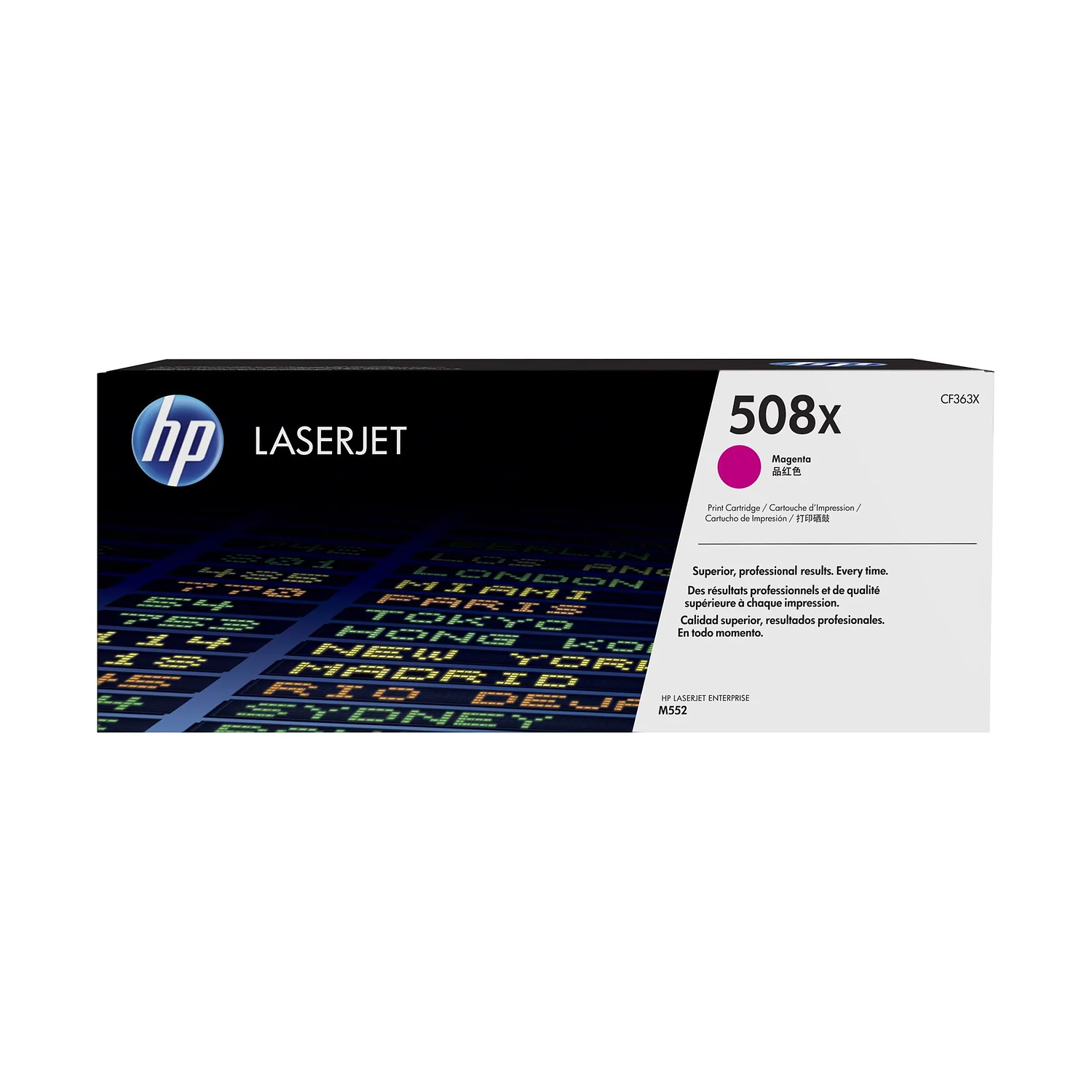 HP 508X Tóner Original Magenta Alta Capacidad 