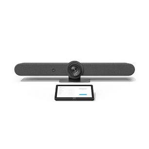 Logitech Rally Bar, Barra Videoconferencias, 4K, HDMI, USB-C, Grafito