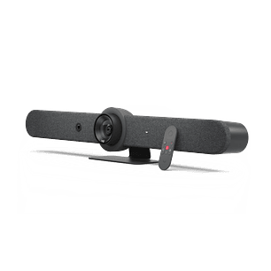 Logitech Rally Bar, Barra Videoconferencias, 4K, HDMI, USB-C, Grafito