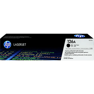 HP 126A Cartucho de Tóner Estándar Rendimiento Láser Negro Original