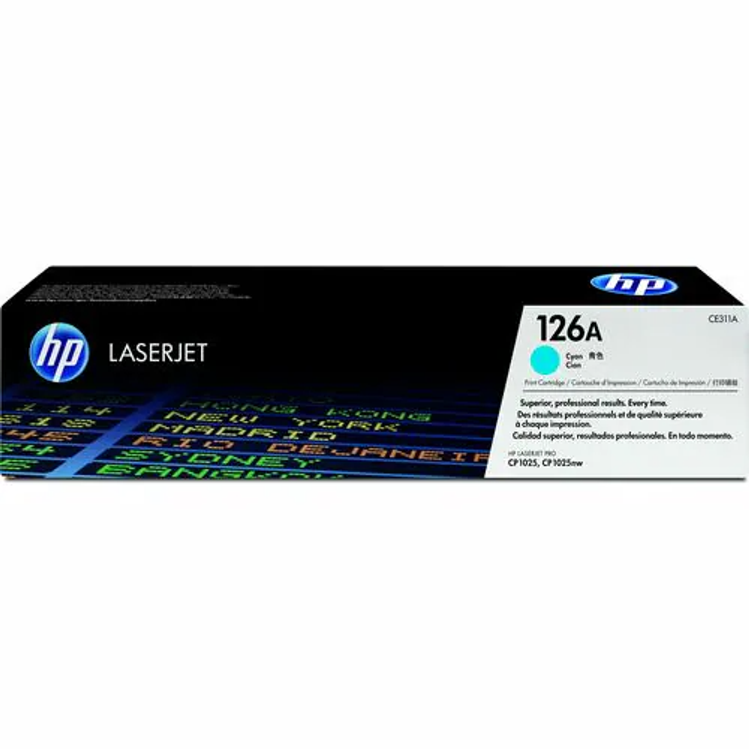 HP 126A Cartucho de Tóner Cián Original LaserJet 