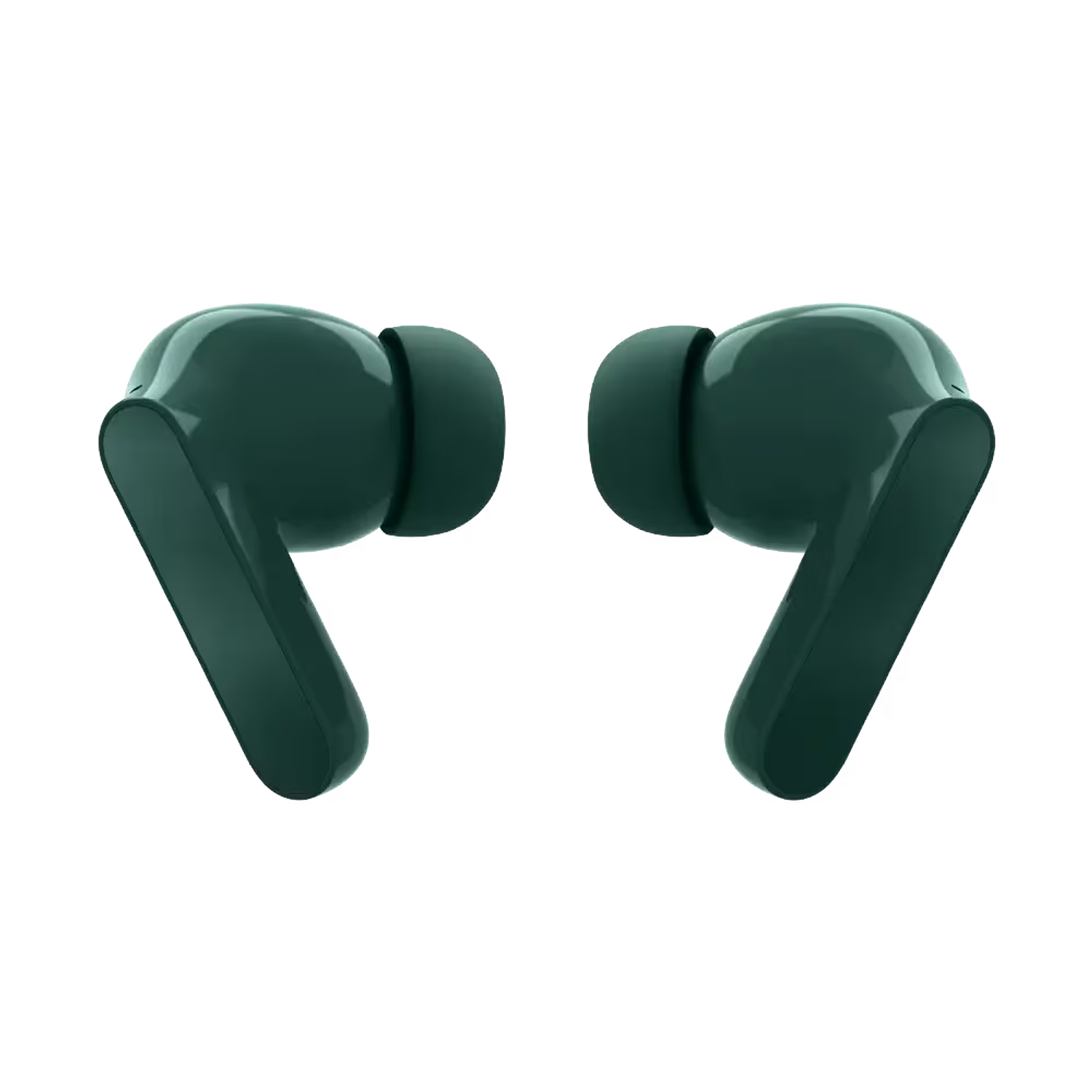 Motorola Moto Buds Bass Verde Audífonos Inalámbricos Bluetooth, Hi-Res Audio, Graves Intensos, Cancelación Activa de Ruido 50 dB, Autonomía 43 h, IPX4 5