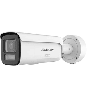 Hikvision Cámara IP Bala 6 MP ColorVu Varifocal Motorizada, Smart Hybrid Light, WDR, IA Personas y Vehículos, IP67 IK10