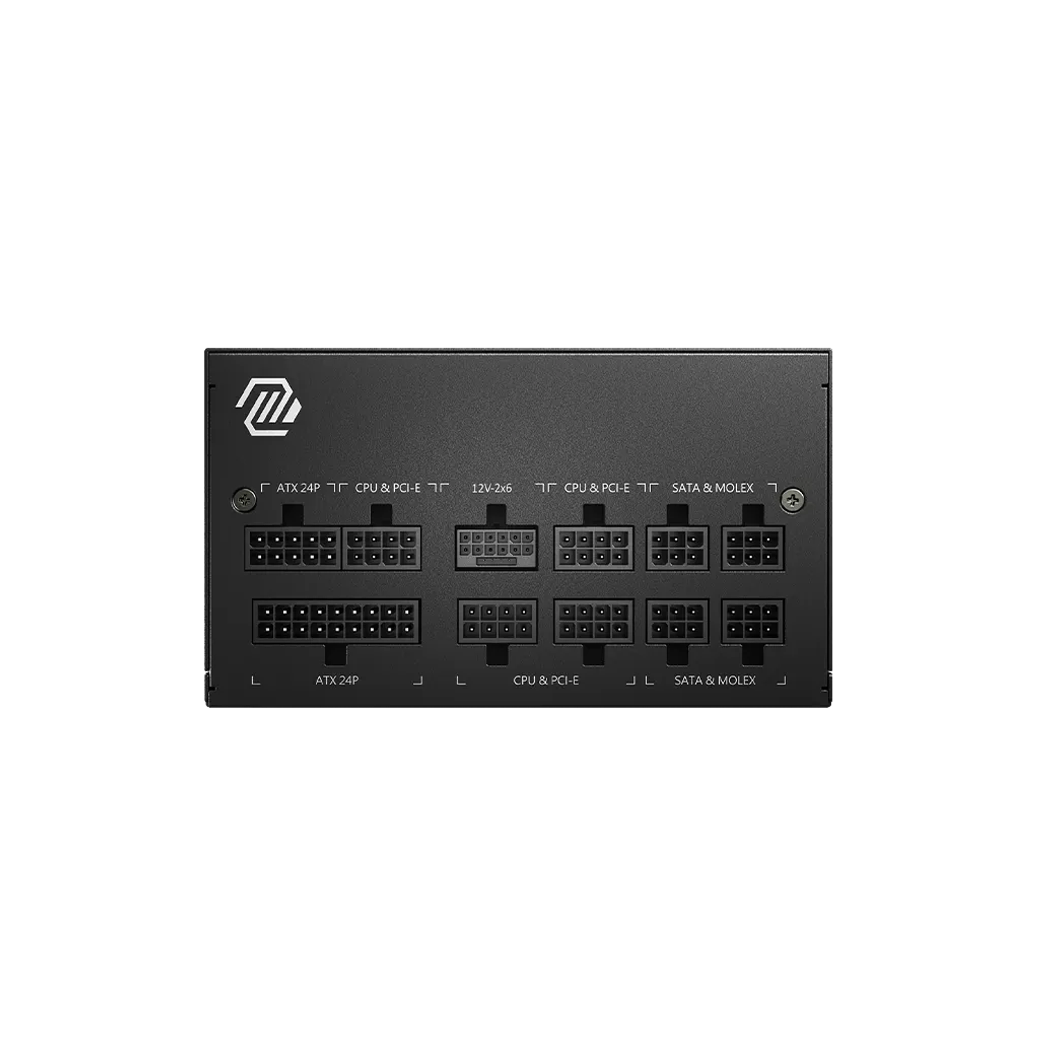 MSI MAG A850GL PCIE5 Blanco Fuente de Poder 850W, ATX 3.0, PCIe 5.0, 80 PLUS Gold, Full Modular, PSU Gaming Alto Rendimiento 3